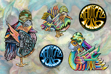 Birds sticker sheet